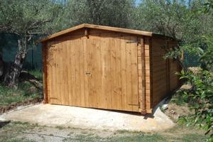 Garage box auto in legno