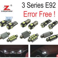 KIT 21 LAMPADE LED INTERNE BMW SERIE 3 E92 COUPE M