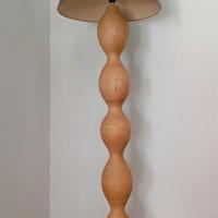 Lampada da terra in legno stile francese 