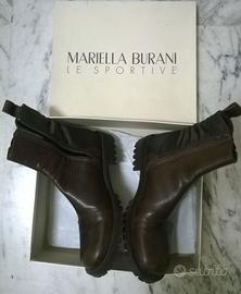 Stivaletti Mariella Burani 37 LeSportive Moka