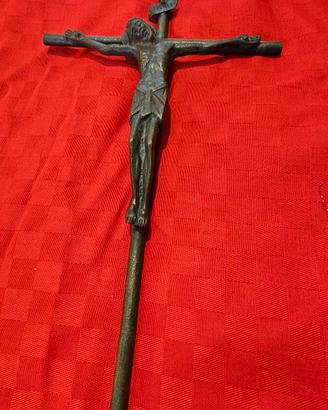 crocifisso metallico 