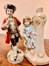 Statuette vittoriane (pocellana Capodimonte)