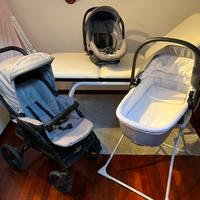 Passeggino trio cam dynamico grigio
