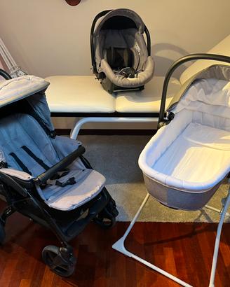 Passeggino trio cam dynamico grigio