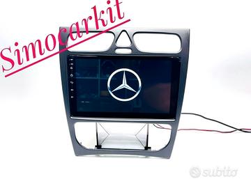 Autoradio 9'' 8+256Gb Android 14 Per Mercedes Benz