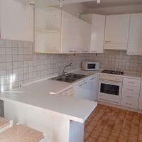 Cucina componibile angolare bianca