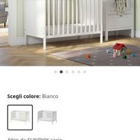 lettino bambino con materasso ikea sundvik