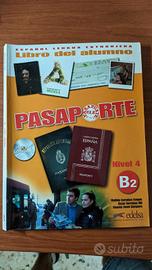 Libro di spagnolo Pasaporte B2 Nivel 4 - Edelsa cd