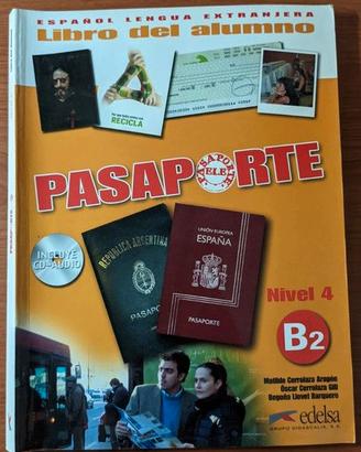 Libro di spagnolo Pasaporte B2 Nivel 4 - Edelsa cd
