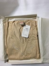 Pigiama donna 1/2 manica cotone tg 4 -leggere bene