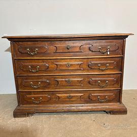 Antico Canterano bolognese XVII sec cassettone