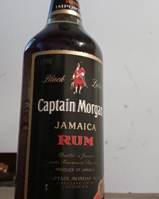 Capitan Morgan Rum Scuro Vintage Anni '70