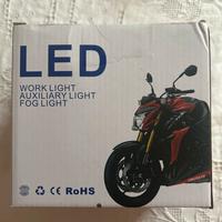 Luci LED ausiliari fendinebbia x moto