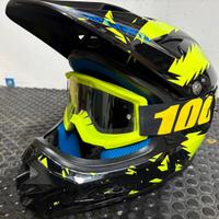 Casco cross bambino tg XS