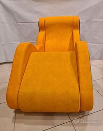 Poltrona relax anni 90' in similpelle