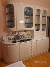 Credenza + vetrina scavolini nuova
