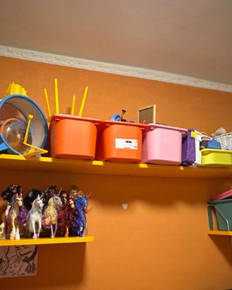 Letto bambini con 4 cassetti Moretti compact