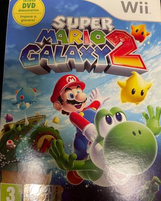 Super Mario Galaxy 2 Wii versione box+DVD
