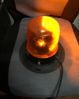 Girofaro lampeggiante arancione girevole 12v