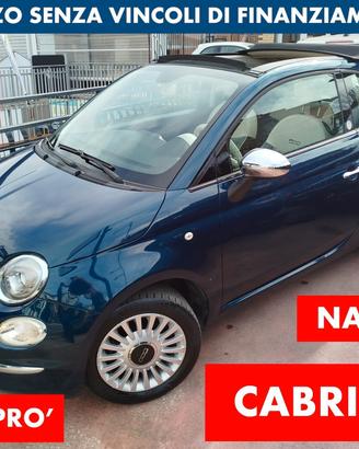 FIAT 500 CABRIO UNIPRO' * PREZZO VERO - QUADRO DIG