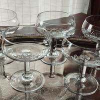 4 bicchieri pubblicitari Buton Rosso Antico