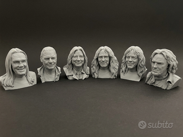 Iron Maiden Collezione Busti Completa