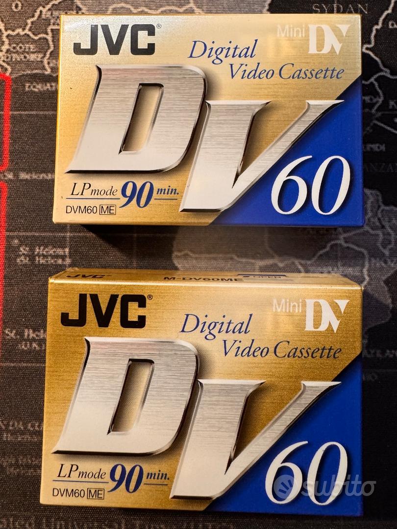 Lotto 2 Cassette Mini DV JVC M-DV60ME 60-90 Min Nu - Audio/Video In ...