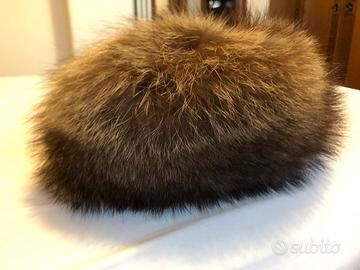 Cappello vintage visone stile russo anni ‘70/‘80