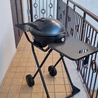 Barbecue elettrico senza fumo pieghevole