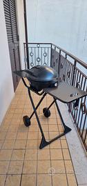Barbecue elettrico senza fumo pieghevole