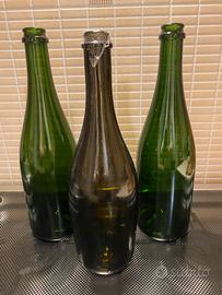 7 Bottiglie vetro 0,75 cl