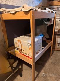 Fasciatoio ikea con cuscino