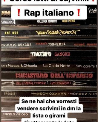 lotti cd/vinili  rap italiano