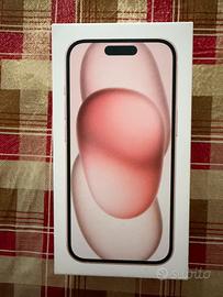 iPhone 15 128GB Rosa (pellicola di vetro inclusa)