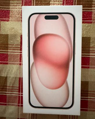 iPhone 15 128GB Rosa (pellicola di vetro inclusa)