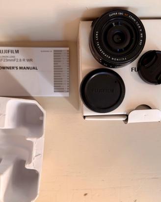 Fujifilm xf 23mm 2.8 R WR