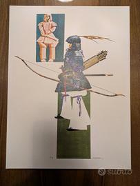 Stampe con firma originale UKIYOE' S.TOPPI 30 L'UN