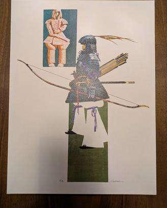 Stampe con firma originale UKIYOE' S.TOPPI 30 L'UN