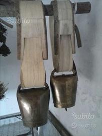 Collari/cerchi porta campane/campanacci in legno