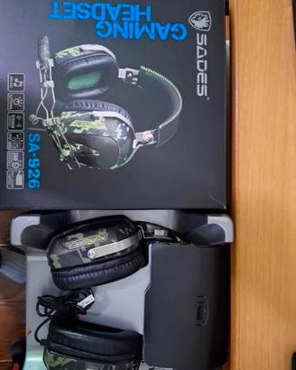 cuffie gaming sades