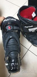 Stivali moto racing pista corsa Forma Ice Pro nero