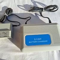 Caricabatterie al litio Panasonic bici elettrica