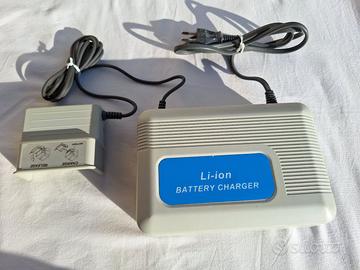 Caricabatterie al litio Panasonic bici elettrica