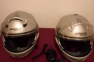 coppia caschi Nolan Classic Plus con interfono