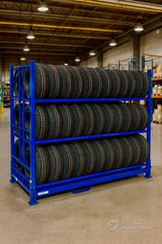 Bancali porta pneumatici ripiegabili pallet gomme