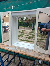 specchio contenitore bagno