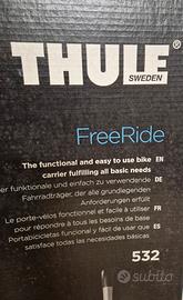Due Porta bici da tetto auto Thule Freeride 532