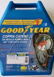 CATENE DA NEVE GOOD YEAR MISURA 065 G9 NUOVE