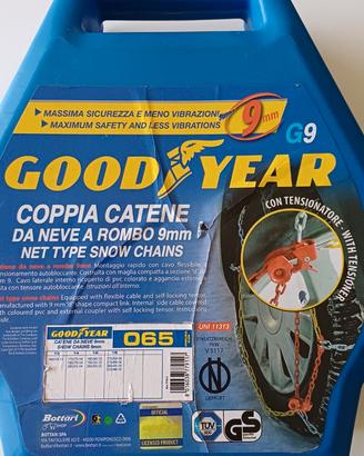 CATENE DA NEVE GOOD YEAR MISURA 065 G9 NUOVE