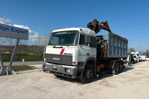 Iveco TURBOSTAR 190.42 scarrabile + cassa GRU POLI
